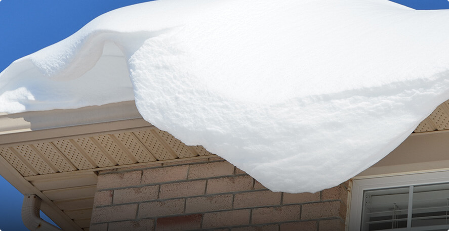 Snow Damage Roof Repair Contractor in Green Bay, WI