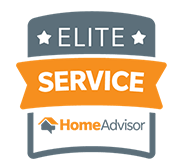 Home Advisor Elite Roofing Service Award Badge