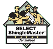 We are a CertainTeed Select Shinglemaster Installer