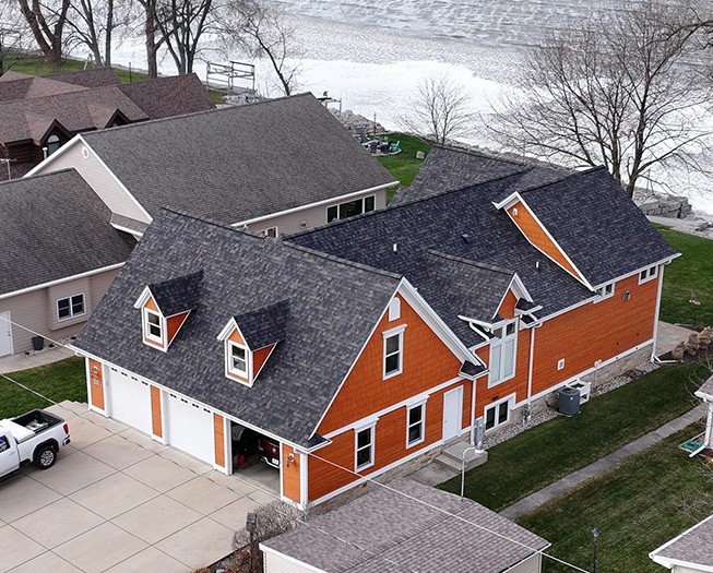 home that received exterior remodeling in Green Bay