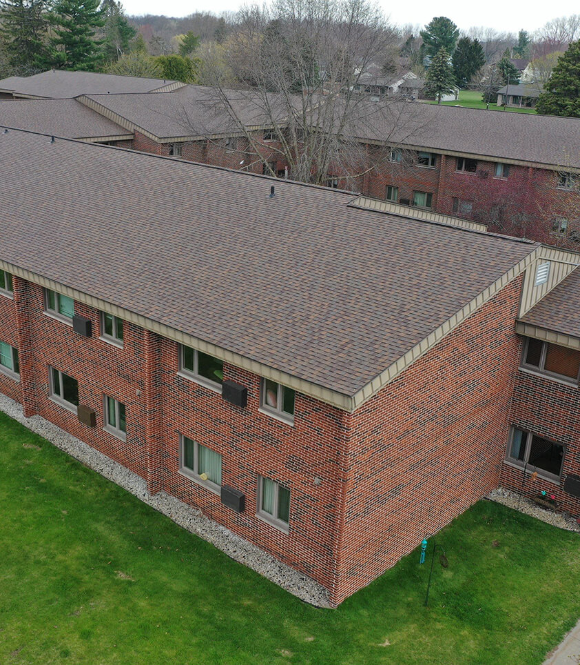 commercial flat roofing installation services in green bay