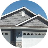 Garage, home & patio siding installation photo gallery