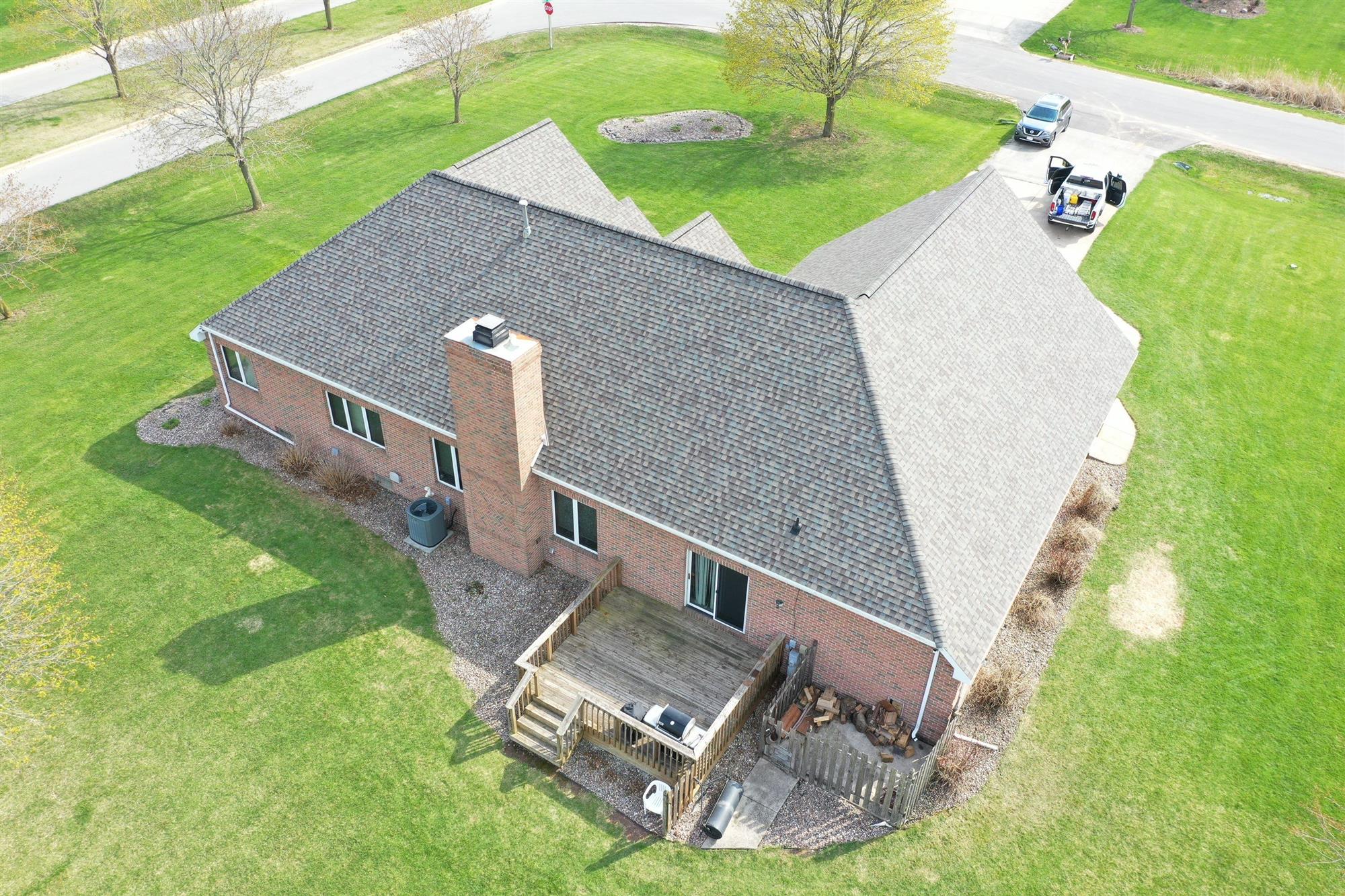 New Asphalt Roof Installed by Overhead Solutions in Green Bay, WI