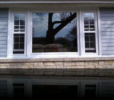 Picture window installation in Brown County