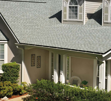 Installation of  Birchwood Shingles on house