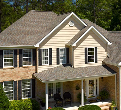 Installation of max driftwood shingles