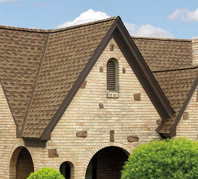 Installation of  Shakewood Shingles on house