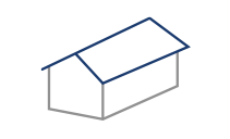 Open gable roof price estimates