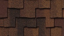 Designer asphalt shingles allow for unique looks and greater durability and color options