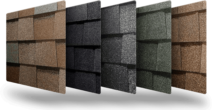 asphalt shingle color options